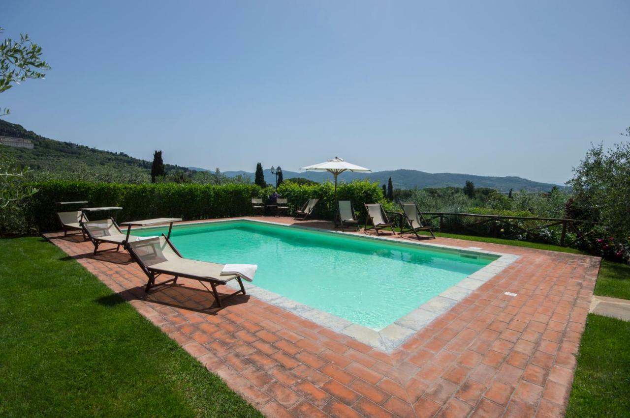 Maesta Del Sasso Villa Cortona Exterior foto